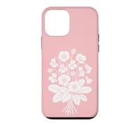 Fleurs de Prairie Croquis botanique Amoureux de la Nature Coque pour iPhone 12 Mini
