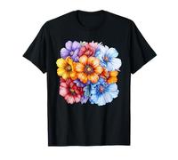 Fleurs de Printemps colorées Jardin Bloom T-Shirt