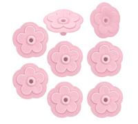 Fleurs de Rechange pour Mangeoire à Colibris 8 Pièces Souples et Étanches | Fleurs en Silicone pour Mangeoire à Colibris Aux propriétaires passionnés et amoureux des animaux Rose