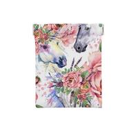 Fleurs De Roses De Cheval Aquarelle, Sac de Rangement pour Femmes, Portefeuille supérieur à Presser, Petit Porte-Monnaie, Pochette de Changement