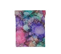 Fleurs de Teinture de Cravate, Sac de Rangement pour Femmes, Portefeuille supérieur à Presser, Petit Porte-Monnaie, Pochette de Changement