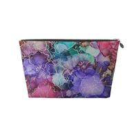 Fleurs de Teinture de Cravate, Trousse de Toilette Trousse de Maquillage Sac à cosmétiques Trousse de Toilette de Voyage Portable