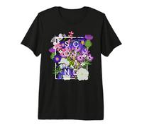 Fleurs d'Ecosse l'art des Mots - Fierté écossaise T-Shirt Haut de Gamme