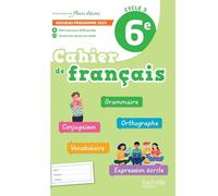 Fleurs d'encre 6e - Cahier élève - Ed. 2025