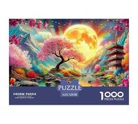 Fleurs des Montagnes et des rivières 1000 Piece Adults Puzzle Kids Age Gifts Gifts Birthday Home Decoration Challenging & Brainteasing 52x38cm/1000pcs