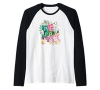 Fleurs des Philippines, Pilipinas Word Art - Fierté Philippine Manche Raglan