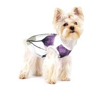 Fleurs d'espoir Violet Lavande,T-Shirt sans Manches en Coton pour Animaux de Compagnie, Gilet Respirant, Extensible et Doux,L