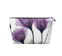 Fleurs d'espoir Violet Lavande, Trousse de Toilette Trousse de Maquillage Sac à cosmétiques Trousse de Toilette de Voyage Portable