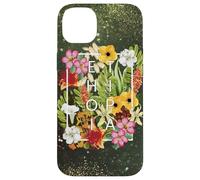 Fleurs d'Ethiopie l'art des Mots - Fierté Éthiopienne Coque pour iPhone 14 Plus