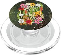 Fleurs d'Ethiopie l'art des Mots - Fierté Éthiopienne PopSockets PopGrip pour MagSafe