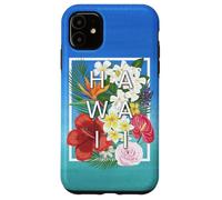 Fleurs d'Hawaï l'art des Mots - Fierté Hawaïenne Coque pour iPhone 11