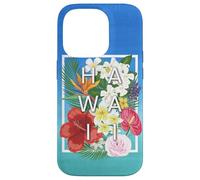 Fleurs d'Hawaï l'art des Mots - Fierté Hawaïenne Coque pour iPhone 14 Pro