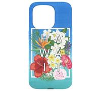 Fleurs d'Hawaï l'art des Mots - Fierté Hawaïenne Coque pour iPhone 15 Pro