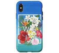 Fleurs d'Hawaï l'art des Mots - Fierté Hawaïenne Coque pour iPhone X/XS