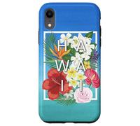 Fleurs d'Hawaï l'art des Mots - Fierté Hawaïenne Coque pour iPhone XR