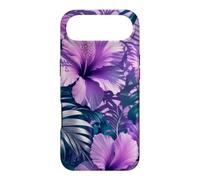 Fleurs d'hibiscus avec Ombres Tropicales Coque pour iPhone Air