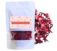 Fleurs d'Hibiscus, Bissap, Carcadé, Tisane Naturelle, Sans Théine, Super Aliment, Riche en Antioxydants