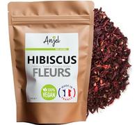 Fleurs d'Hibiscus Séchées 100% Naturel - Hibiscus Fleur Coupée Naturelle Bissap Infusion et Tisane - NCA (100)
