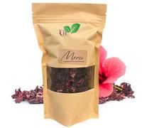 Fleurs d'Hibiscus Séchées 50g Pour Thé et Infusions - 100% Naturelles - Bissap - Offrez-vous un Moment de Détente et de Bien-être avec nos Tisanes Rafraîchissantes et Détox - Qualité Supérieure