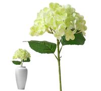 Fleurs d'hortensia - Décor floral bricolage, fleur d'hortensia simulée | Faux Bouquet de fleurs avec têtes de fleurs surdimensionnées, tige de fleurs artificielles au toucher réel pour la décoration i