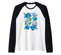 Fleurs d'Israël - Israël Pride Manche Raglan