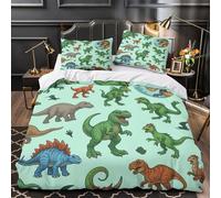 Fleurs du désert Parure de Lit Microfibre Hypoallergique Douce Confortable Style d'illustration botanique Housse de Couette 3D Effet Fermeture Éclair Résistante for Fille Super king（260x220cm）