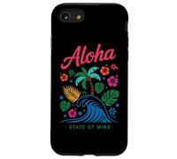 Fleurs en forme de palmier Aloha State Of Mind Coque pour iPhone SE (2020) / 7 / 8