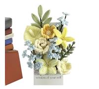 Fleurs en -pipes | Kit DIY de fils chenilles pour bouquet,Loisirs créatifs -pipes,pour fabrication de bouquets fête des mères projet artistique école décoration intérieure centre de table de