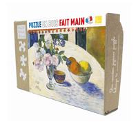 Fleurs et bol de fruits de gauguin
