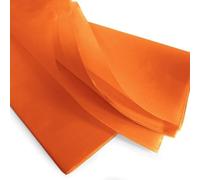 Fleurs et Délices - Feuille Papier de Soie Orange - Lot de 60 Feuilles 50cm x 75cm - Loisirs Créatifs et Décoration DIY - Papier de Soie Emballage Cadeau Décoration