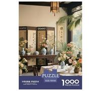 Fleurs et des Plantes Puzzle 1000 Pièces Educa Jouet en Bois Jeu D'Intelligence Décoration Intérieure Restaurant Jeu Éducatif Challenge Toy Adultes Et Enfants À Partir De 14 Ans 70x50cm/1000pcs
