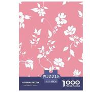 Fleurs et Plantes 1000 Pieces Puzzle pour Adulte Jeu D'Intelligence Jeu Cadeau Unique Adultes Enfants 38x26cm/1000pcs