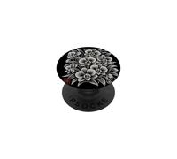 Fleurs japonaises bohème Style Sumi-E Fleurs d'orchives rares PopSockets PopGrip Adhésif