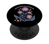 Fleurs là où Dieu te plante, motif floral chrétien rétro PopSockets PopGrip Adhésif