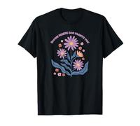 Fleurs là où Dieu te plante, motif floral chrétien rétro T-Shirt