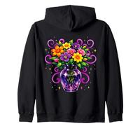 Fleurs mystiques Beltane Blessings, 1er mai, sorcière païenne Sweat à Capuche