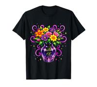 Fleurs mystiques Beltane Blessings, 1er mai, sorcière païenne T-Shirt