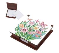 Fleurs Note Box Paper 160 feuilles de papier pour artisanat d'art bricolage