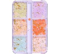 Fleurs Ongle Nail Art 3D, 3D Ornements de Fleurs à Cinq Pétales Gemmes à Ongles pour Nail Décor, Élégantes Ongles Embellissements,Beau et charmant, Filles DIY Nail Décoration (A)