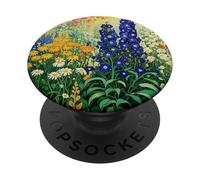 Fleurs Peintres de Jardin de Pays Anglais PopSockets PopGrip Adhésif