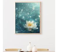 Fleurs Peinture Numero Adulte fleur Peinture par Numéro Enfant Adultes Débutants 100 x 135 cm , avec Paint Acrylique Numéro d'Art Kit Paint par Décoration Murale et Cadeaux Pour La Maison PjY915 E-9