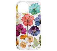 Fleurs pressées Jardinage Floral Coque pour iPhone 14