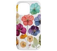 Fleurs pressées Jardinage Floral Coque pour iPhone 14 Pro Max
