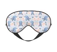 Fleurs rayées sommeil Mas mise à jour design blocage de la lumière yeux aveugle nuit yeux blinder hommes femmes quart de travail cadeaux de voyage