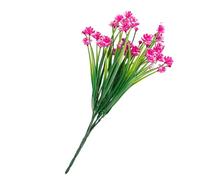 Fleurs résistantes aux UV - et arbustes artificiels, fausses , paquets de décoration de printemps, arrangements floraux sans entretien | Décorations de maison compactes pour la salle de séjour