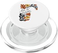 Fleurs rétro bohème, Jésus de Pâques, Jésus est ressuscité PopSockets PopGrip pour MagSafe