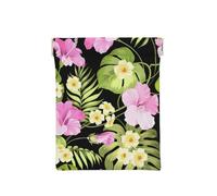 Fleurs Roses Tropicales et Palmiers de la Jungle, Sac de Rangement pour Femmes, Portefeuille supérieur à Presser, Petit Porte-Monnaie, Pochette de Changement
