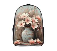 fleurs sac à dos étudiant grande capacité cool 3d école sacs nature morte imprimé en 3d sacs à dos 2 compartiment-16,12 ans et plus filles et garçons pour les voyages les affaires