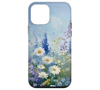 Fleurs Sauvages Daisy Meadow Soft Botanical Art Coque pour iPhone 12 Mini