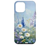 Fleurs Sauvages Daisy Meadow Soft Botanical Art Coque pour iPhone 12 Pro Max